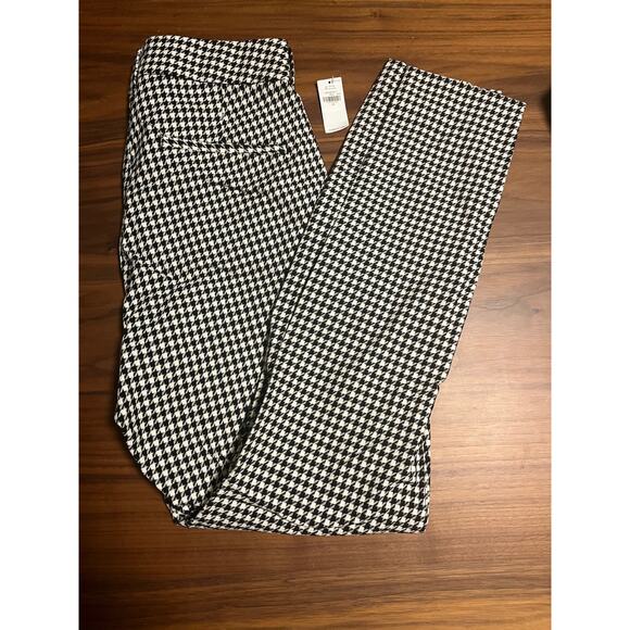 NWT Old Navy - High-Waisted Houndstooth Pixie Skinny Pants - Picture 4 of 5